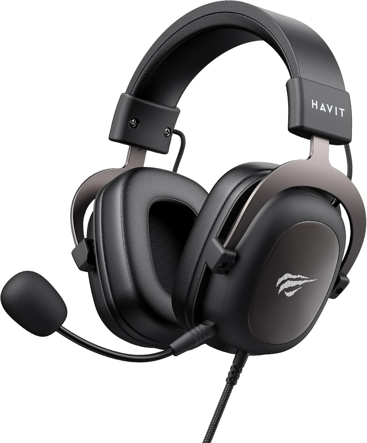Headphone Fone de Ouvido Havit HV-H2002d, Gamer, com Microfone, Falante 53mm, Plug 3.5mm: